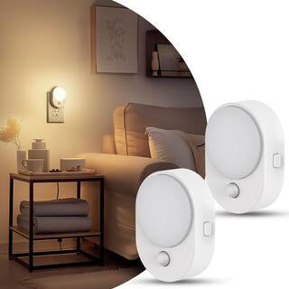 CozyEdge™ Motion Sensor Night Lights – 4-Pack, Plug-In, Hands-Free ✅